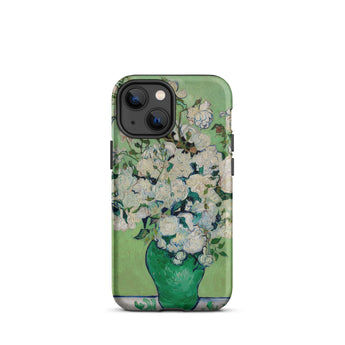 White Roses - Vincent Van Gogh Phone Case, Iphone 13 Mini / Matte, Mobile Cases, Toby Leon