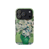 White Roses - Vincent Van Gogh Phone Case, Iphone 17 Pro / Matte, Mobile Cases, Toby Leon