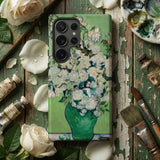 White Roses - Vincent Van Gogh Phone Case, Mobile Cases, Toby Leon