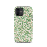 Willow Bough - Funda para iPhone con patrón de hojas de William Morris, 12 / Mate, Fundas para móvil, Toby Leon