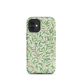 Willow Bough - Funda para iPhone con patrón de hojas de William Morris, 12 Mini / Mate, Fundas para móvil, Toby Leon