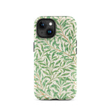 Willow Bough - Funda para iPhone con patrón de hojas de William Morris, 15 / Mate, Fundas para móvil, Toby Leon