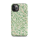 Willow Bough - William Morris Leaf Pattern Phone Case Iphone 11 Pro Max / Matte Floral Patterned Phone Case William Morris Leaf, Willow