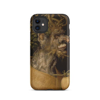 Winter - Giuseppe Arcimboldo Phone Case Iphone 11 / Matte Iphone Case Nature-inspired Design Face Made Roots Leaves Giuseppe Arcimboldo
