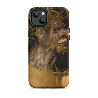 Winter - Giuseppe Arcimboldo Phone Case Iphone 14 Plus / Matte Iphone Phone Case Root Man Painting Giuseppe Arcimboldo Iphone, Frost-bitten