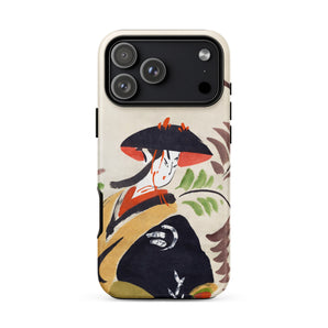 Wisteria Maiden - Kabuki Dancer Phone Case, Wisteria Maiden, Kabuki Dancer, Fleeting Moment