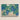 Framed Artwork Stylized Blue Green Wisteria Blossoms Beige Kamisaka Sekka, Sekka’s, Momoyogusa Print