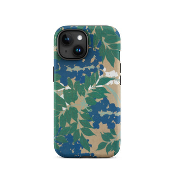 Wisteria from Momoyogusa - Kamisaka Sekka Phone Case, Iphone 15 / Matte, Mobile Cases, Toby Leon