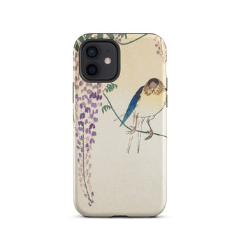 Glicinia y golondrina - Funda para iPhone de Ohara Koson, 12 / Mate, Fundas para móvil, Toby Leon