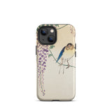 Glicinia y golondrina - Funda para iPhone de Ohara Koson, 13 Mini / Mate, Fundas para móvil, Toby Leon