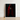 Framed Artwork Figure Draped Deep Red Fabric Dark Crimson Mantle Catches, Reflection Multiplies, a Veil, Dim Light Folds Gathering