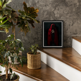 Witch in Red Cloak Art Print / Canvas, Posters Prints & Visual Artwork, Toby Leon