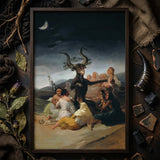 Witches’ Sabbath - Francisco De Goya Art Print / Canvas, Posters Prints & Visual Artwork, Toby Leon