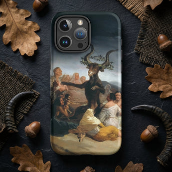 Hexensabbat - Francisco De Goya iPhone-Hülle, Handyhüllen, Toby Leon