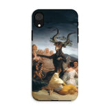 Hexensabbat - Francisco De Goya iPhone-Hülle, Xr / Matt, Handyhüllen, Toby Leon