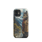 Wolfgang - Gay Wolf Art Iphone Case 12 Mini / Matte Phone Case Werewolf Design Iphone Case, Wolf Art