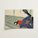 Woman in a Boat - Kamisaka Sekka Art Print / Canvas, 18x12’’ / 46x31cm / Unframed / no Border, Posters Prints & Visual Artwork, Toby Leon