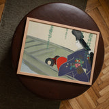 Woman in a Boat - Stampa d'arte di Kamisaka Sekka / Tela, Poster, stampe e opere d'arte visiva, Toby Leon