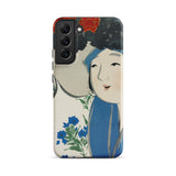 Woman from Momoyogusa - Kamisaka Sekka Phone Case, Samsung Galaxy S22 Plus / Matte, Mobile Cases, Toby Leon