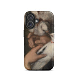 Woman with Pigeons - Gustave Courbet Phone Case, Iphone 16 / Matte, Mobile Cases, Toby Leon