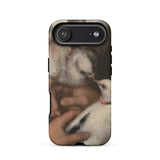 Woman with Pigeons - Gustave Courbet Phone Case, Iphone 17 Air / Matte, Mobile Cases, Toby Leon