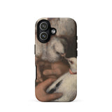 Woman with Pigeons - Gustave Courbet Phone Case, Iphone 17 / Matte, Mobile Cases, Toby Leon