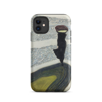 Frau an der Uferlinie - Leon Spilliaert Iphone Case, 11 / Matt, Handyhüllen, Toby