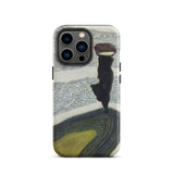 Frau an der Uferlinie - Leon Spilliaert Iphone Case, 13 Pro / Matt, Handyhüllen, Toby