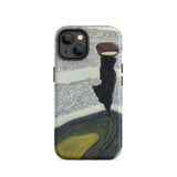 Frau an der Uferlinie - Leon Spilliaert Iphone Case, 14 / Matt, Handyhüllen, Toby