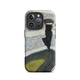 Frau an der Uferlinie - Leon Spilliaert Iphone Case, 16 Pro / Matt, Handyhüllen, Toby