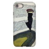 Frau an der Uferlinie - Leon Spilliaert Iphone Case, 8 / Matt, Handyhüllen, Toby