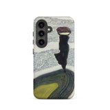 Woman at the Shoreline - Leon Spilliaert Phone Case, Samsung Galaxy S24 / Matte, Mobile Cases, Toby
