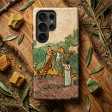 Women Picking Olives - Vincent Van Gogh Phone Case, Mobile Cases, Toby Leon
