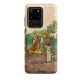 Women Picking Olives - Vincent Van Gogh Samsung Case, Galaxy S20 Ultra / Matte, Smartphone Case Classic Painting Three Women