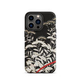 Women’s Kimono with Autumn Plants Phone Case, Iphone 13 Pro / Matte, Mobile Cases, Toby Leon
