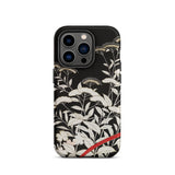 Women’s Kimono with Autumn Plants Phone Case, Iphone 14 Pro / Matte, Mobile Cases, Toby Leon