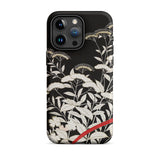 Women’s Kimono with Autumn Plants Phone Case, Iphone 15 Pro Max / Matte, Mobile Cases, Toby Leon