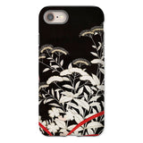 Women’s Kimono with Autumn Plants Phone Case, Iphone 8 / Matte, Mobile Cases, Toby Leon