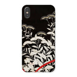 Women’s Kimono with Autumn Plants Phone Case, Iphone x / Matte, Mobile Cases, Toby Leon