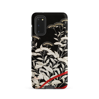 Women’s Kimono with Autumn Plants Phone Case, Samsung Galaxy S20 / Matte, Mobile Cases, Toby Leon