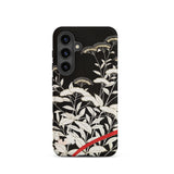 Women’s Kimono with Autumn Plants Phone Case, Samsung Galaxy S24 / Matte, Mobile Cases, Toby Leon