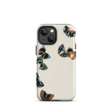 Woodblock Butterflies - Kamisaka Sekka Phone Case, Iphone 13 Mini / Matte, Mobile Cases, Toby Leon