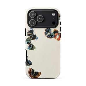 Woodblock Butterflies - Kamisaka Sekka Phone Case, Iphone 17 Pro Max / Matte, Mobile Cases, Toby Leon