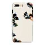 Woodblock Butterflies - Kamisaka Sekka Phone Case Iphone 8 Plus / Matte Smartphone Colorful Butterfly Designs Sekka’s, Meiji Mobile Cases