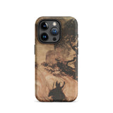 Wotan Looks Back at Brunnhilde - Arthur Rackham Phone Case Iphone 15 Pro / Matte Iphone Pro Max Protective Case Dark Artistic Arthur