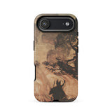 Wotan Looks Back at Brunnhilde - Arthur Rackham Phone Case Iphone 17 Air / Matte Iphone 12 Case Rustic Tree Design Earthy Tones Arthur