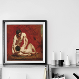 Wrestlers - William Etty Art Print / Canvas, Posters Prints & Visual Artwork, Toby Leon