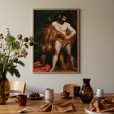 The Wrestlers - William Etty Homoerotic Art Print / Canvas, Posters Prints & Visual Artwork, Toby Leon