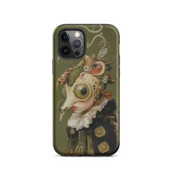 Xennie - Cute Baroque Alien Art Iphone Case, 12 Pro / Matte, Mobile Phone Cases, Toby Leon