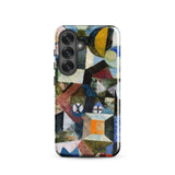 Yellow Half Moon - Paul Klee Phone Case, Samsung Galaxy S25 / Matte, Mobile Cases, Toby Leon
